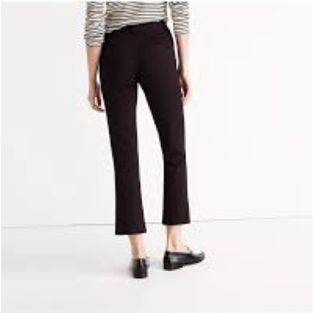 Madewell Black cropped pants